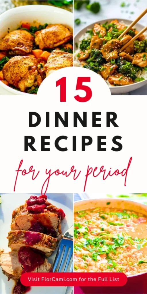 Dinner Recipes for Menstrual Phase